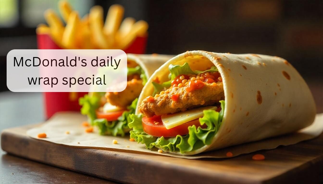 McDonald's daily wrap special