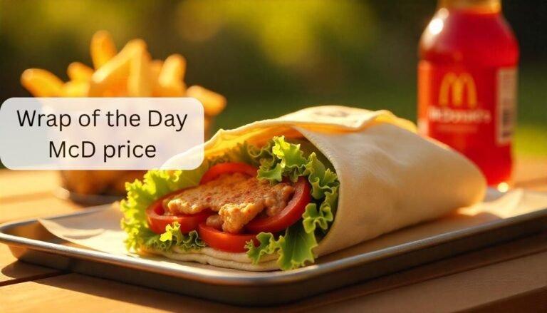 Wrap of the Day McD price