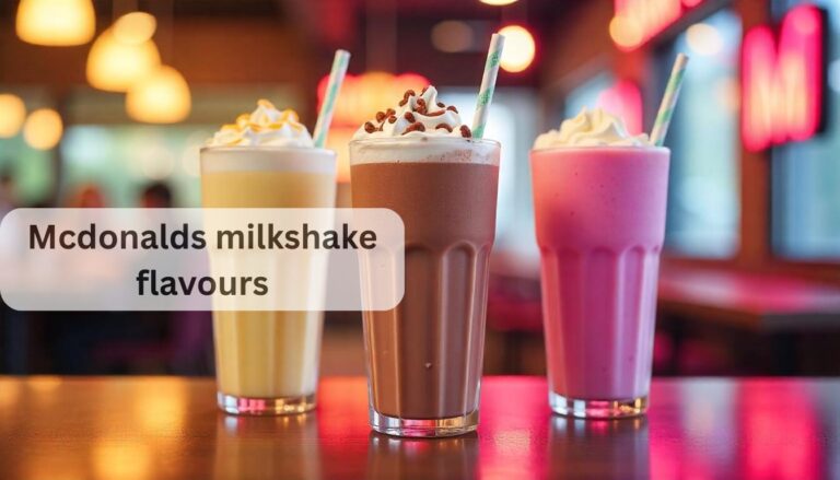 mcdonalds milkshake flavours