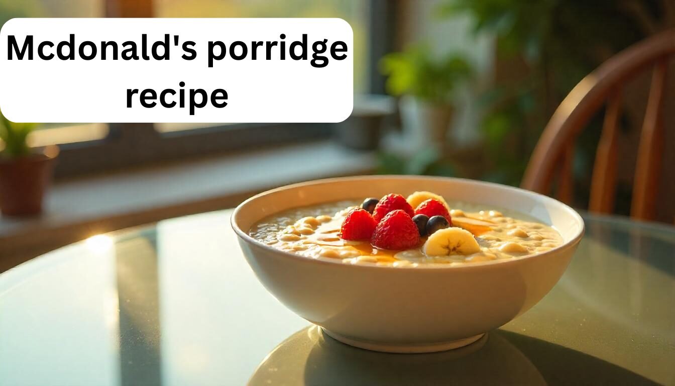mcdonald's porridge recipe