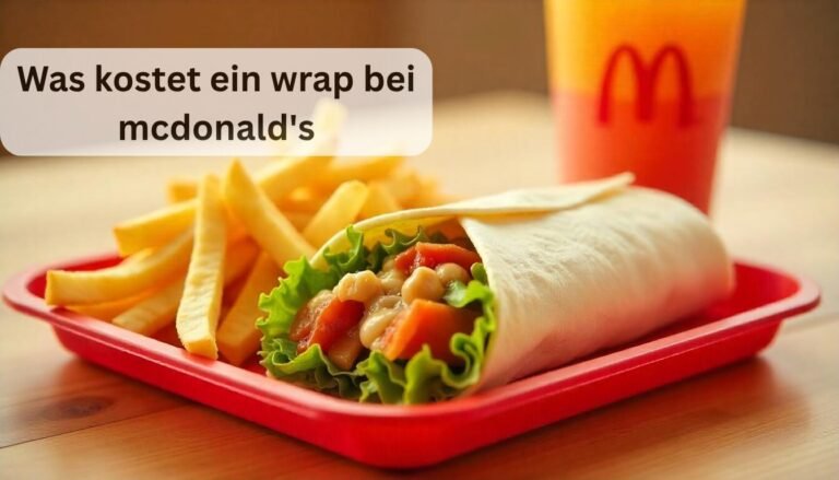 was kostet ein wrap bei mcdonald's