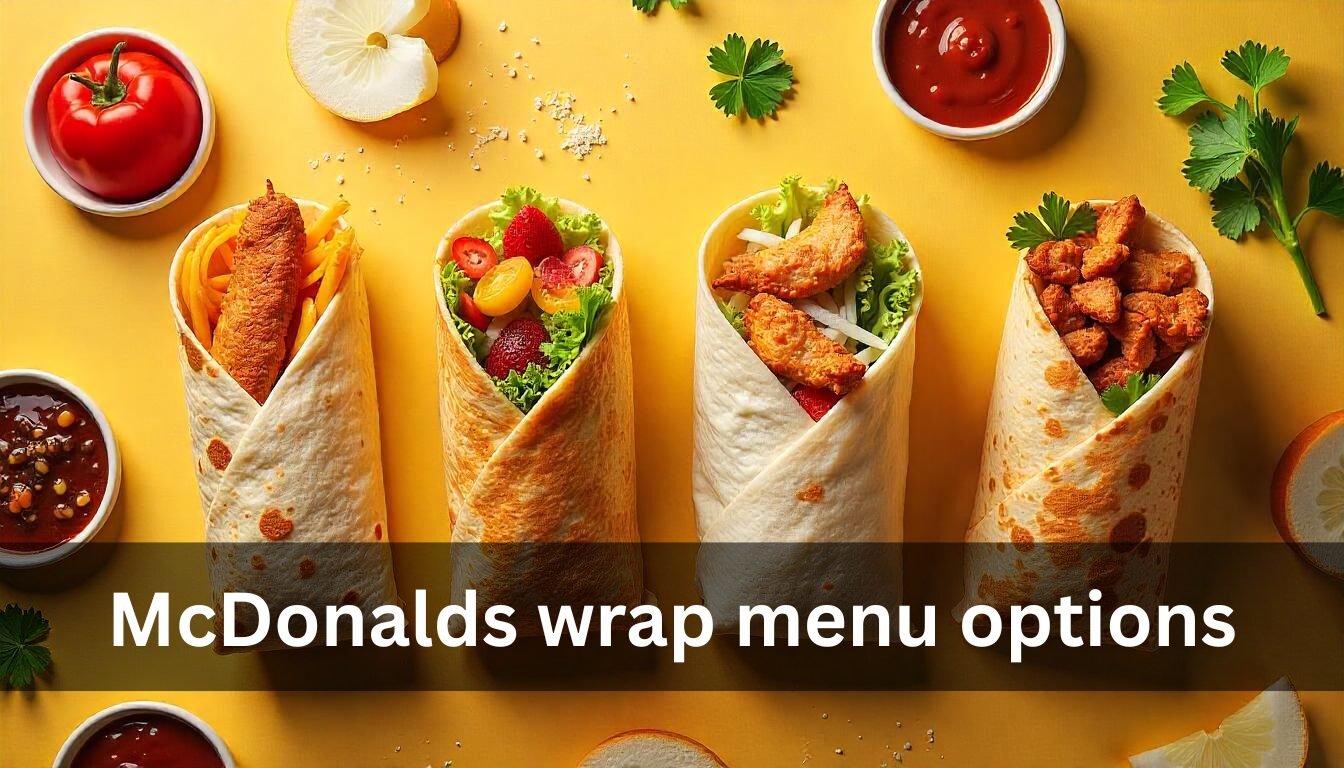 McDonalds Wrap Menu Options UK Flavours, Deals & Nutrition Guide