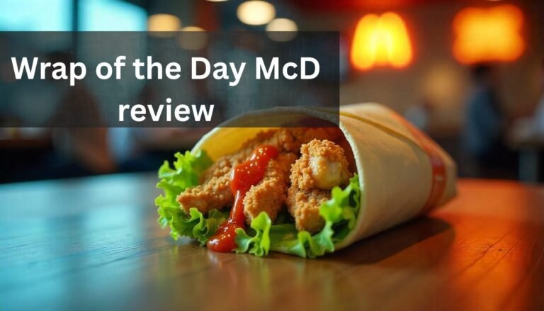 Wrap of the Day McD Review UK: Flavours, Prices & Customer Feedback